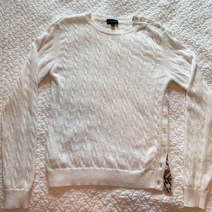Burberry Golf cable knit sweater